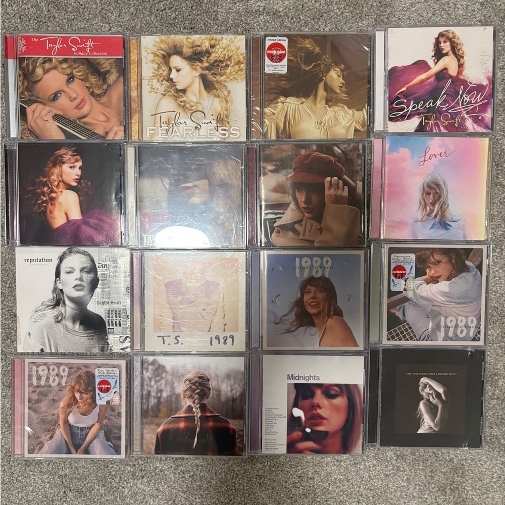 Taylor Swift CD Collection